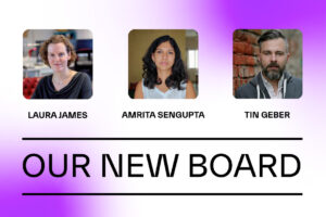 Green Web Foundation new Board annoucement - Laura James, Amrita Sungupta, Tin Geber